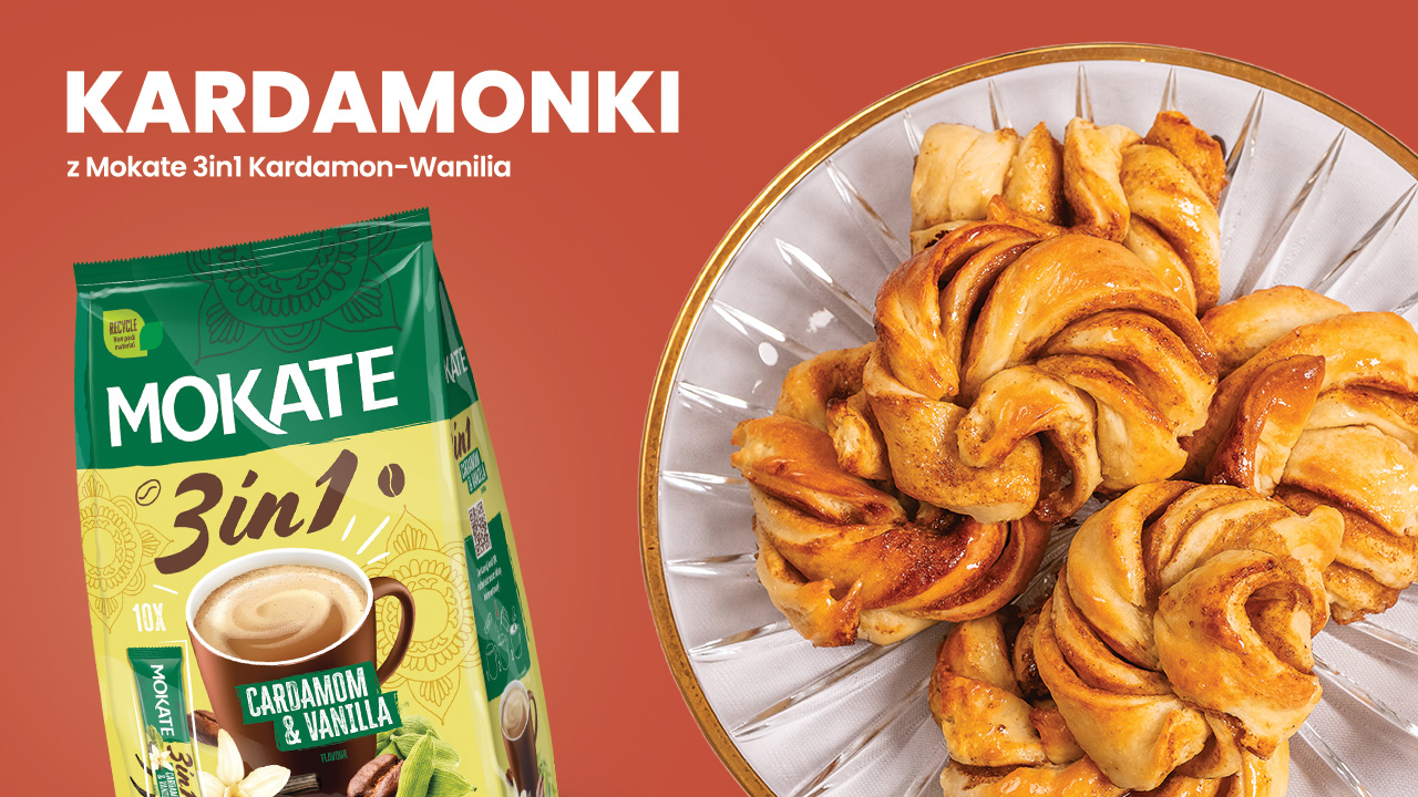 Kardamonki z Mokate 3in1 Kardamon-Wanilia