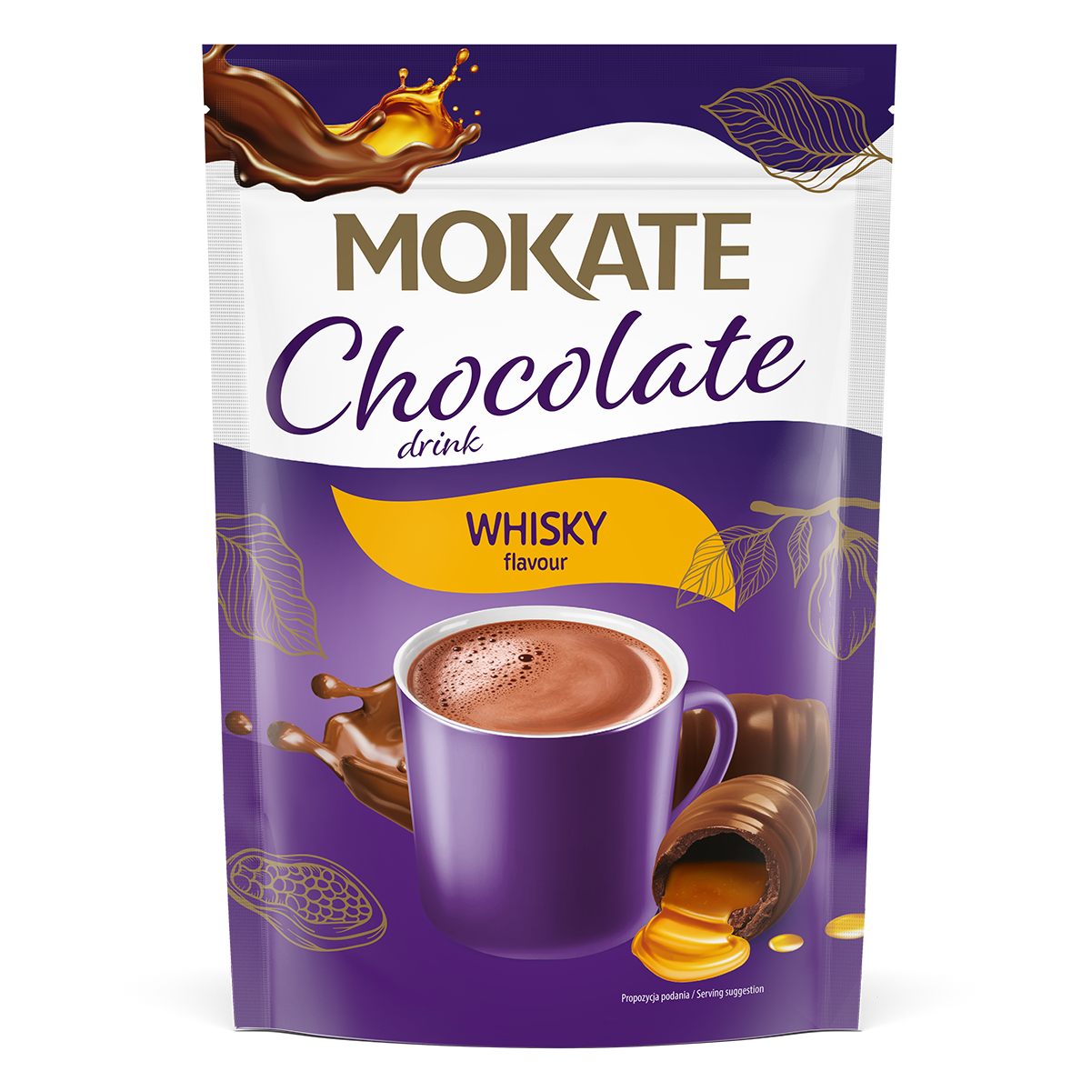 NAPÓJ CZEKOLADOWY MOKATE CHOCOLATE DRINK O SM. WHISKY (120g)