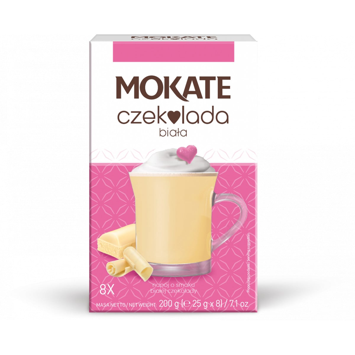 Napój Czekoladowy Mokate o smaku białej czekolady 200g