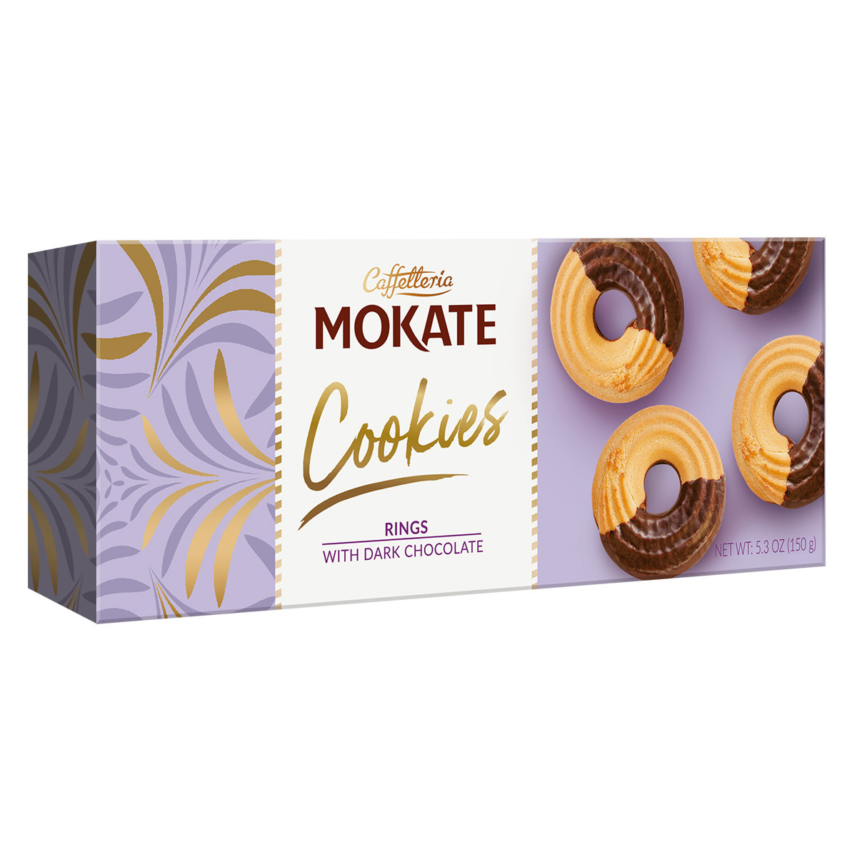 Ringi z ciemną czekoladą Mokate 150 g