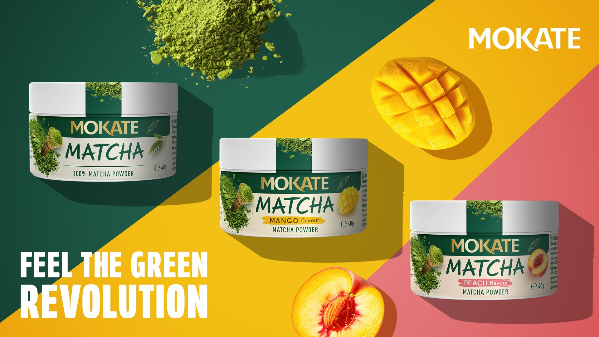 Nowość! Mokate Matcha Powder 100% dołącza do bogatego asortymentu
