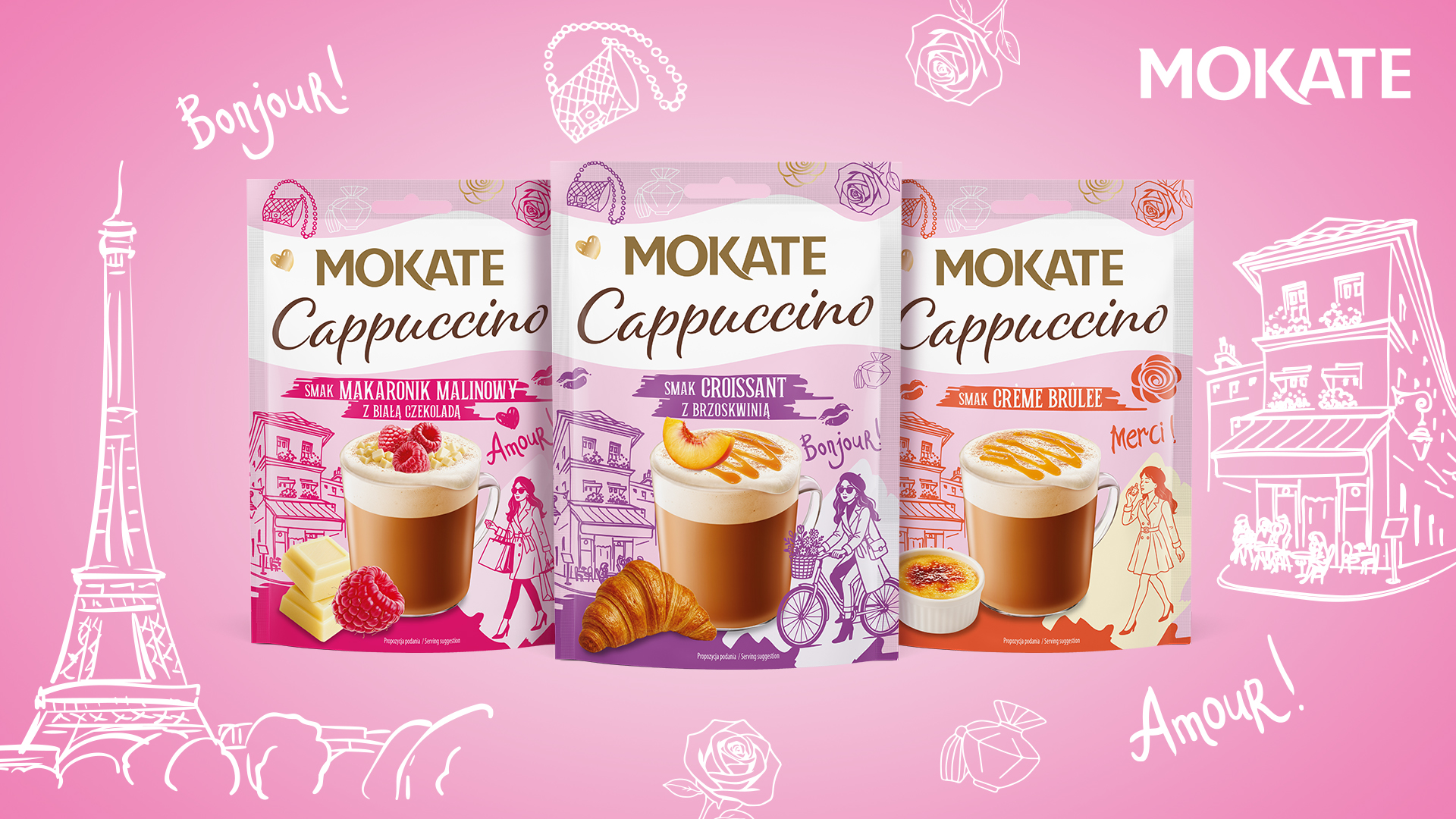 Francuskie smaki MOKATE Cappuccino są już dostępne!