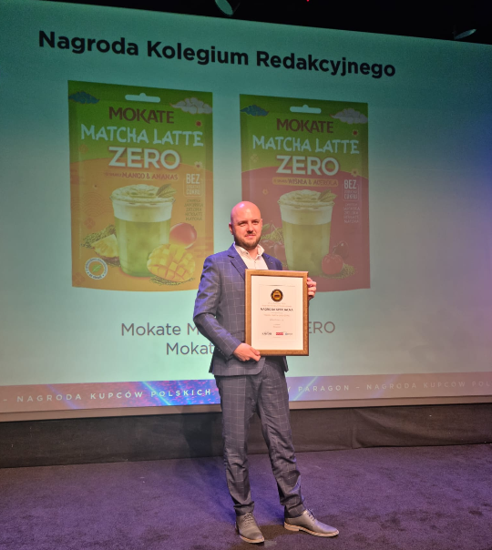 Grupa Mokate uhonorowana na gali „Złoty Paragon – Nagroda Kupców Polskich”